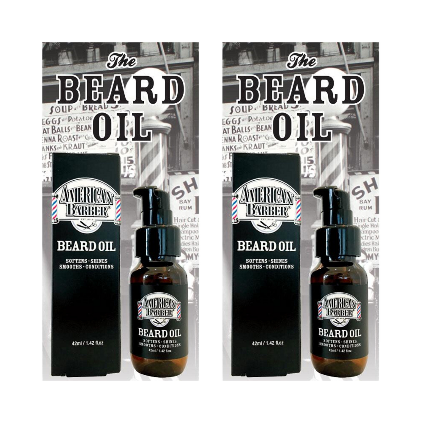 AMERICAN BARBER BEARD OIL