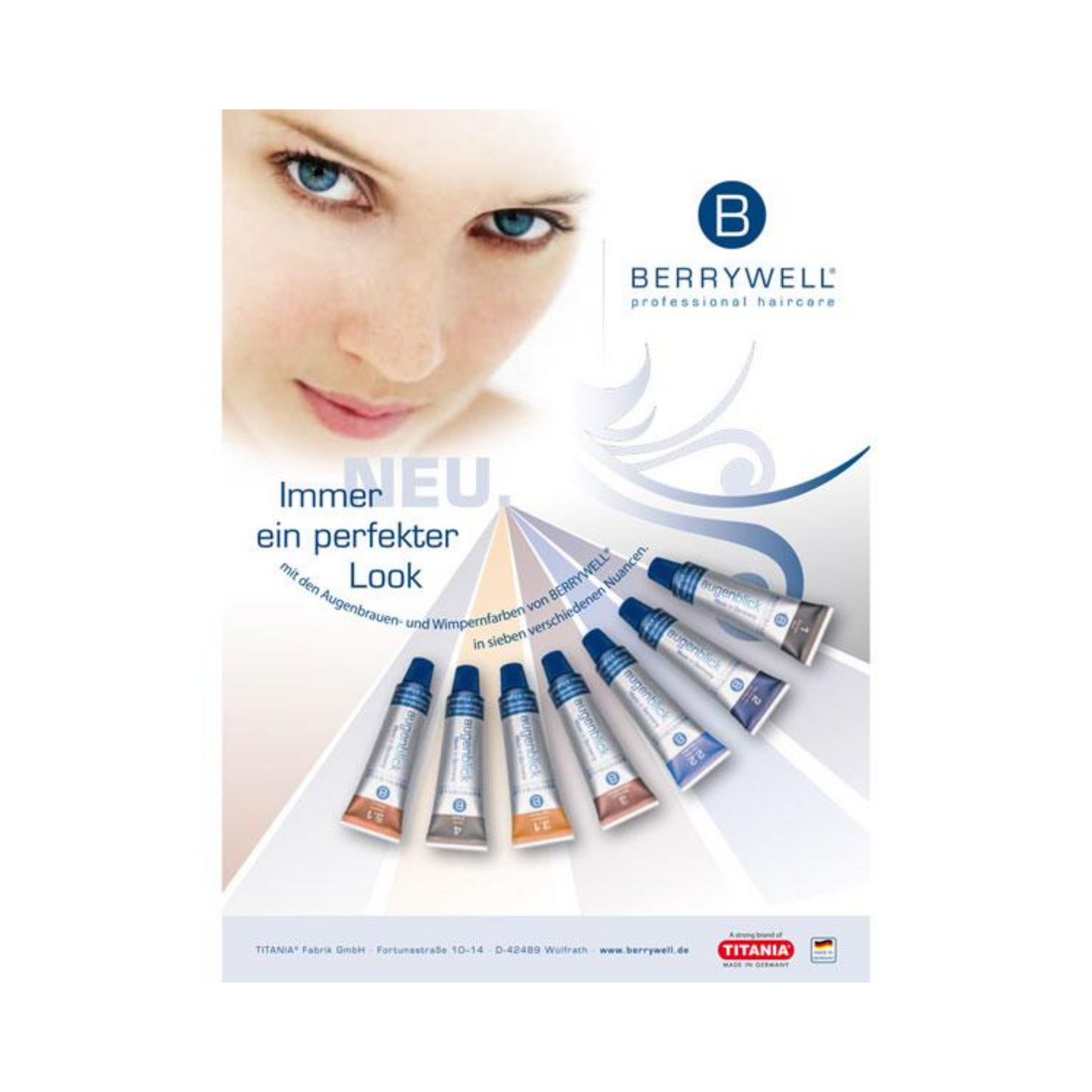 BERRYWELL EYELASH TINT LIGHT BROWN