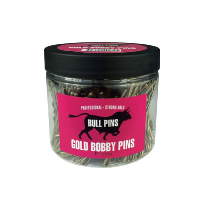 BULL BOBBY PINS 250G TUB