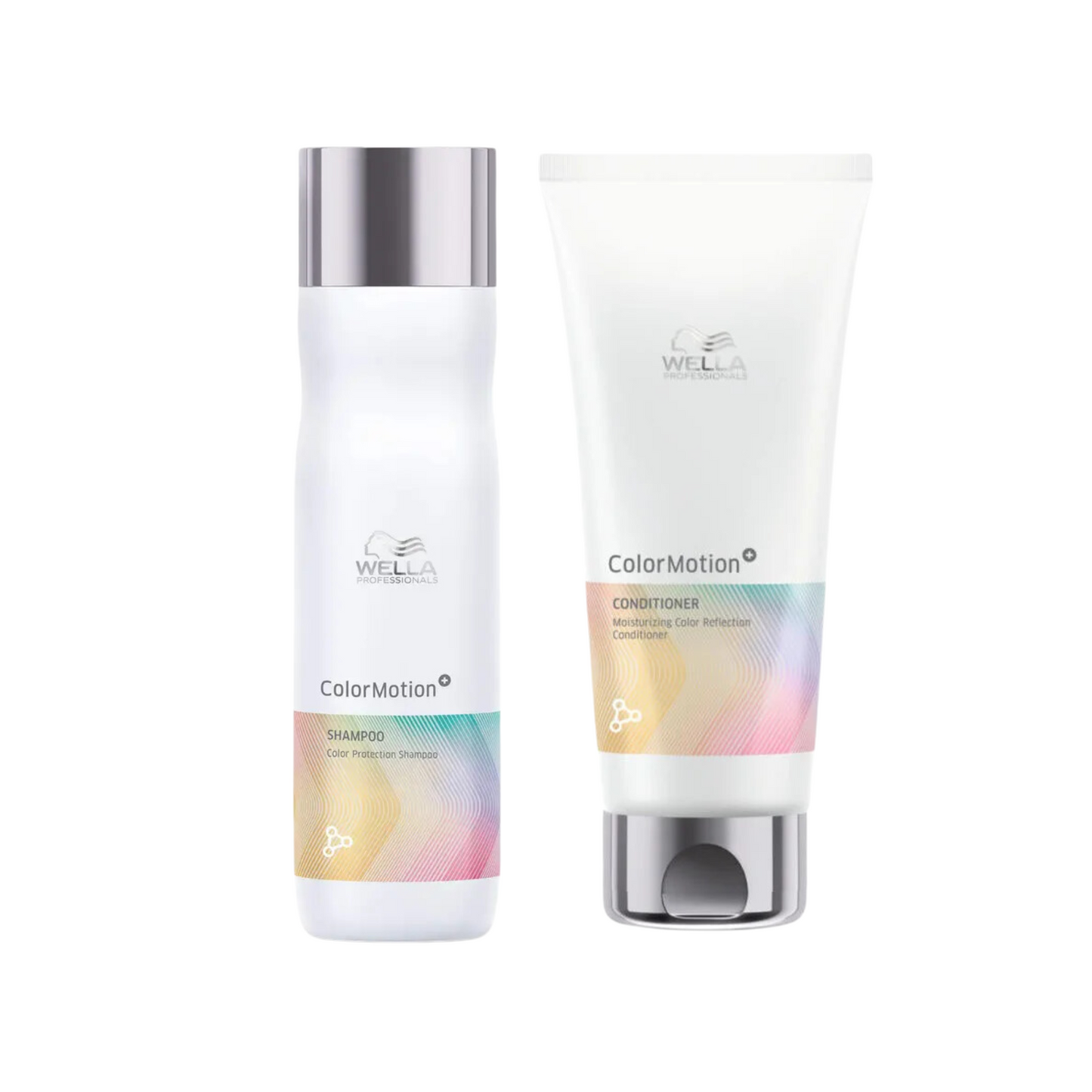 WELLA COLORMOTION COLOR PROTECTION SHAMPOO 250ML AND MOISTURIZING CONDITIONER 200 ML