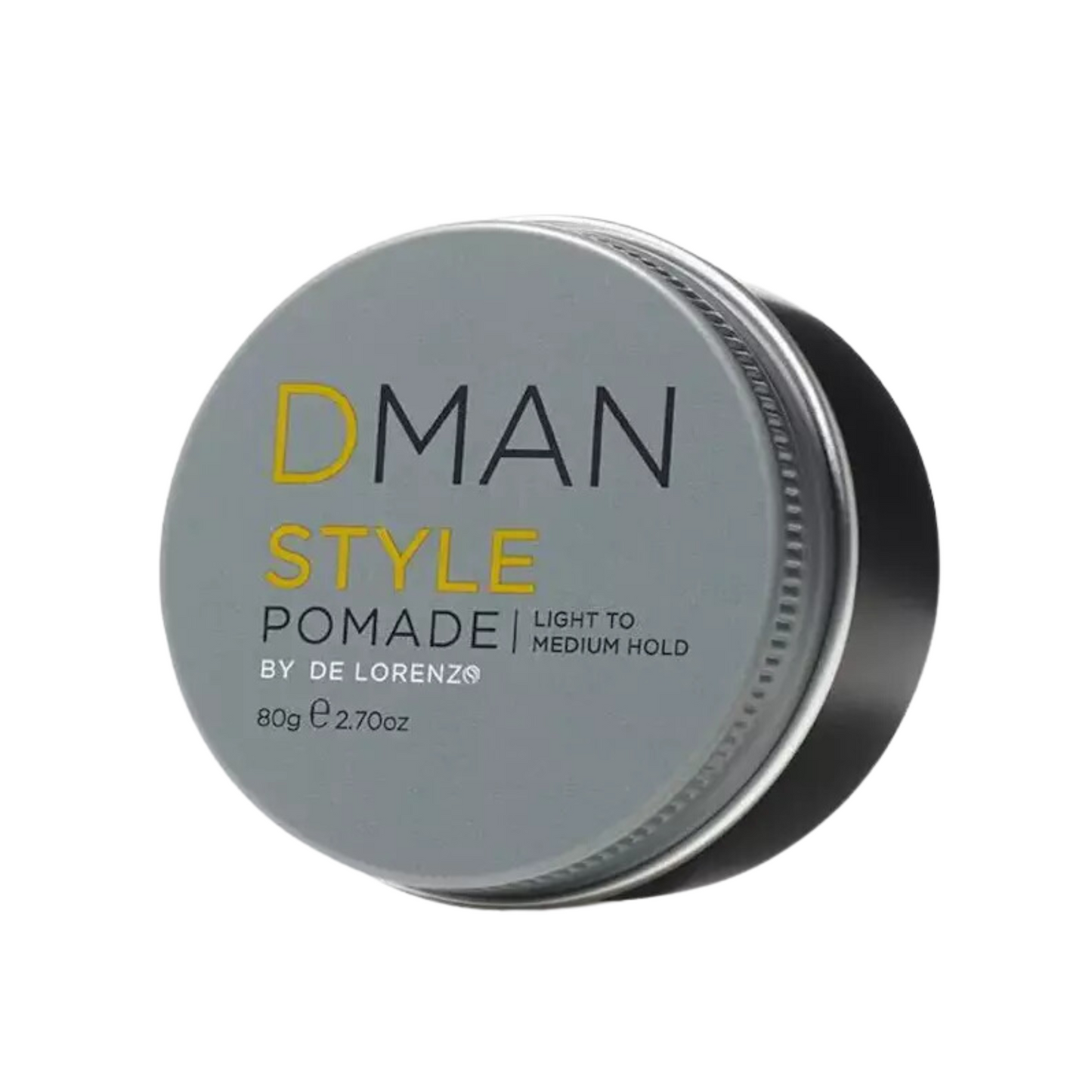 DELORENZO DMAN STYLE POMADE LIGHT TO MEDIUM HOLD