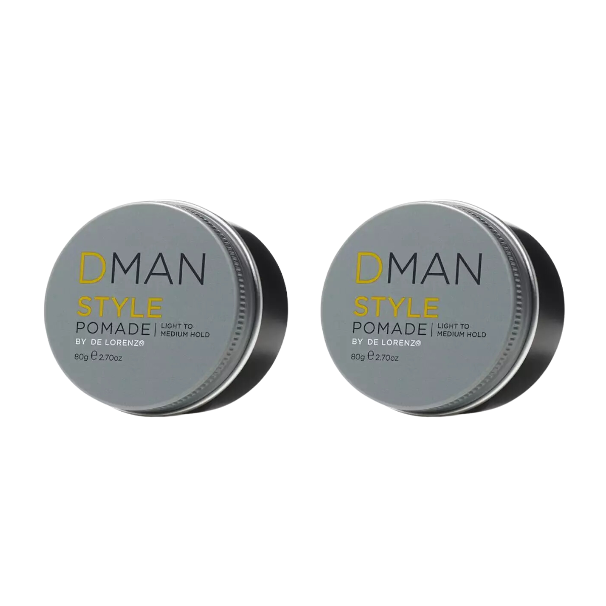 DELORENZO DMAN STYLE POMADE LIGHT TO MEDIUM HOLD