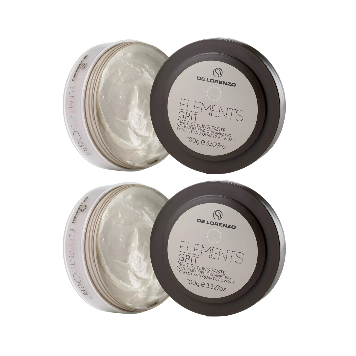 DELORENZO ELEMENTS GRIT MATTE STYLING PASTE