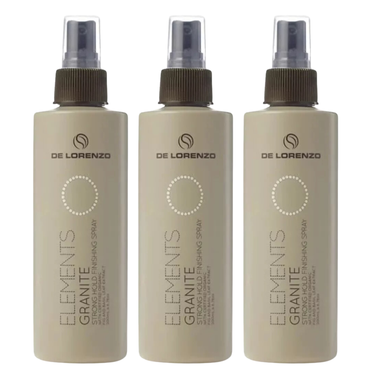 DELORENZO ELEMENTS NON AEROSOL GRANITE STRONG HAIRSPRAY