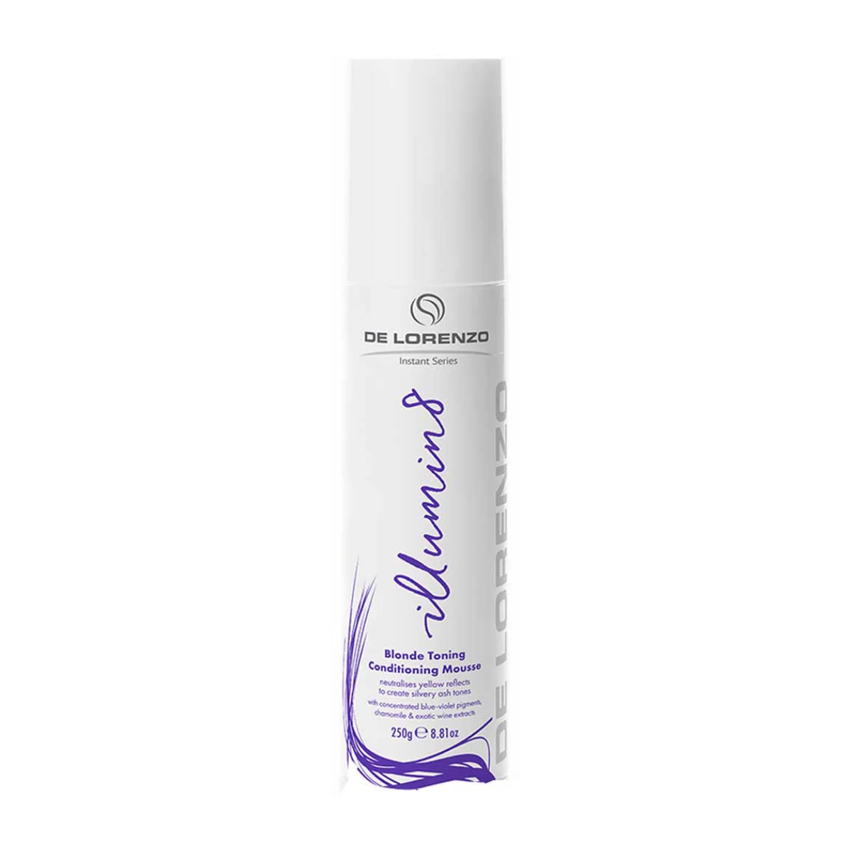 DELORENZO ILLUMIN8 BLONDE TONING CONDITIONING MOUSSE