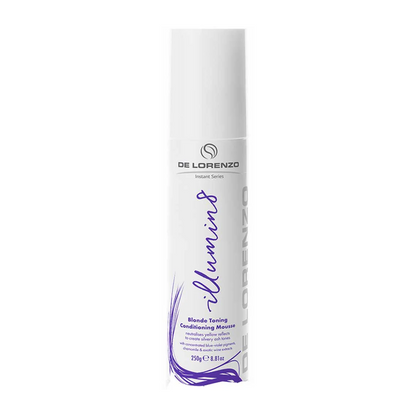 DELORENZO ILLUMIN8 BLONDE TONING CONDITIONING MOUSSE