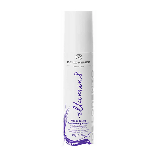 DELORENZO ILLUMIN8 BLONDE TONING CONDITIONING MOUSSE