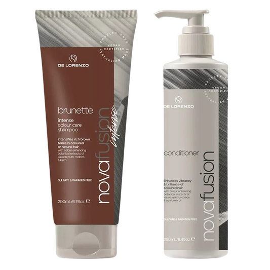 DELORENZO NOVAFUSION INTENSE BRUNETE SHAMPOO AND CONDITIONER