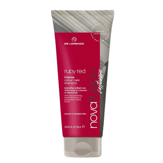 DELORENZO NOVAFUSION INTENSE RUBY RED SHAMPOO
