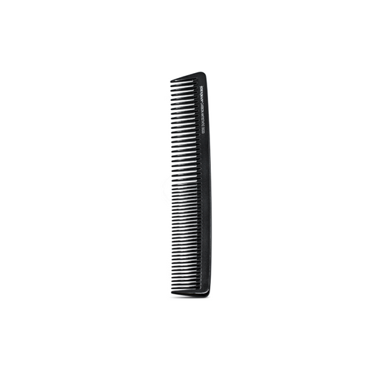 DENMAN DC03 ANTI-STATIC SMALL CUTTING CARBON 198MM BLACK COMB