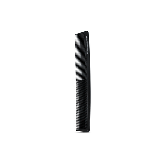 DENMAN DC04 ANTI-STATIC LARGE CUTTING CARBON 224MM BLACK COMB