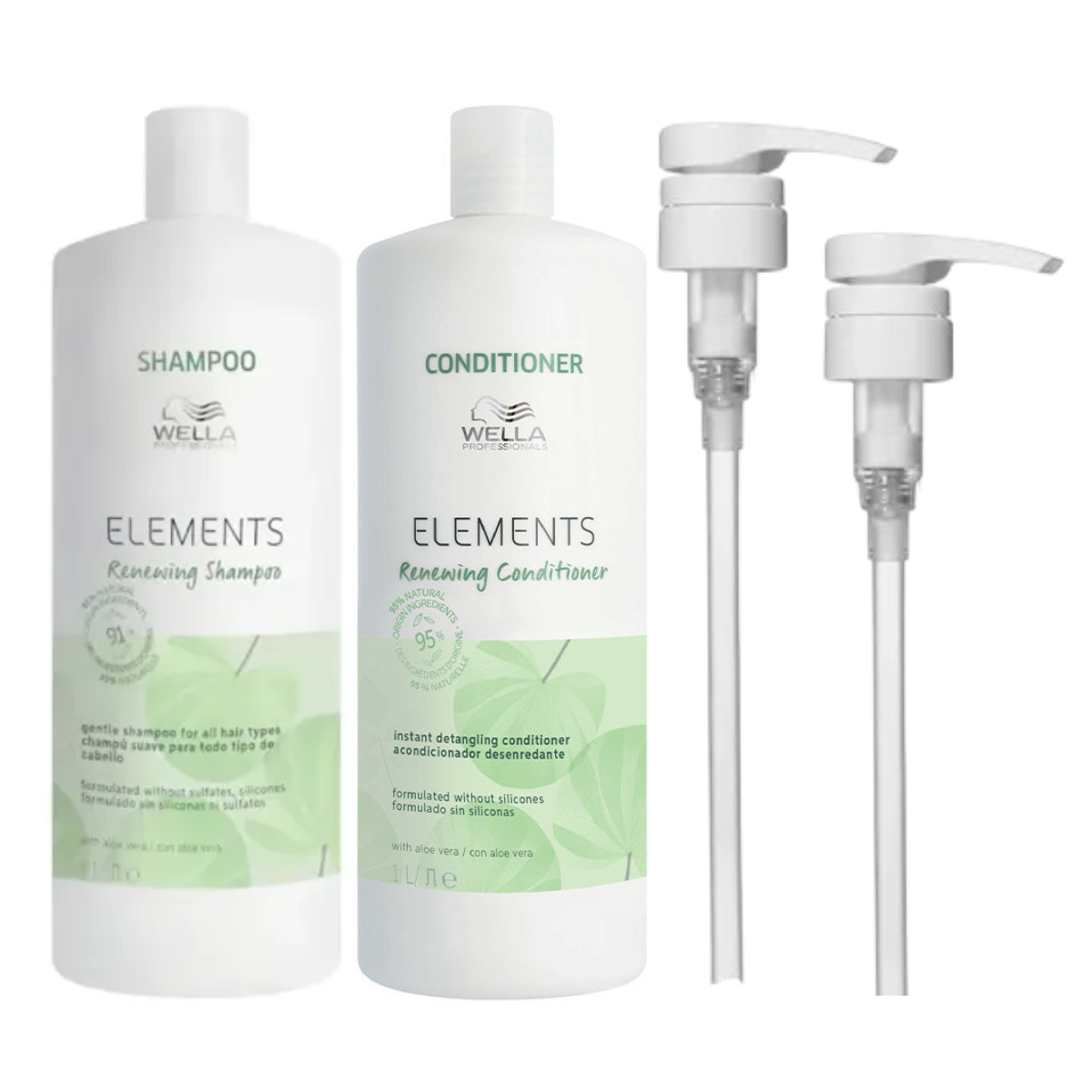 WELLA ELEMENTS RENEWING SHAMPOO AND CONDITIONER