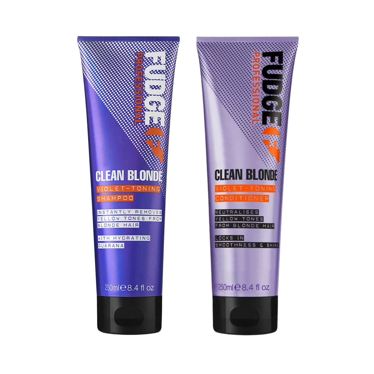 FUDGE CLEAN BLONDE SHAMPOO AND CONDITIONER