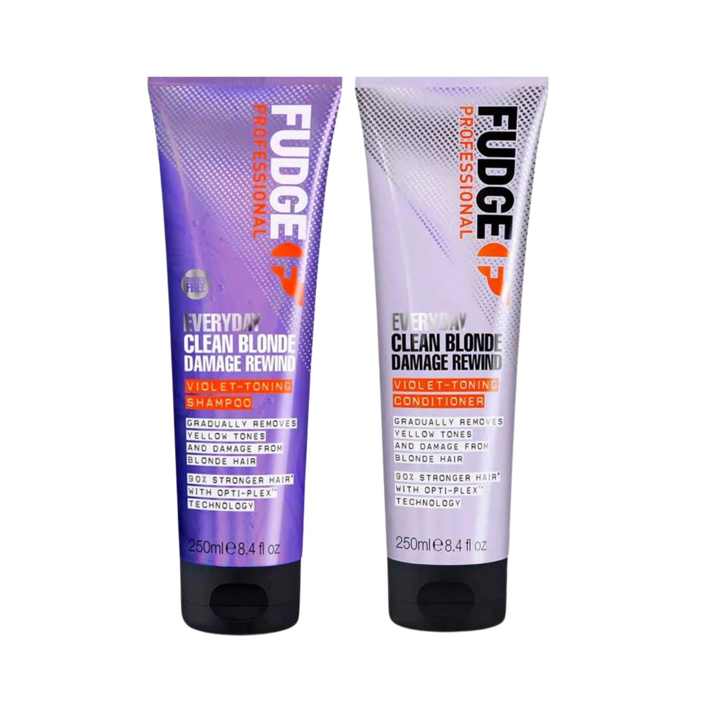 FUDGE EVERYDAY CLEAN BLONDE DAMAGE REWIND SHAMPOO AND CONDITIONER