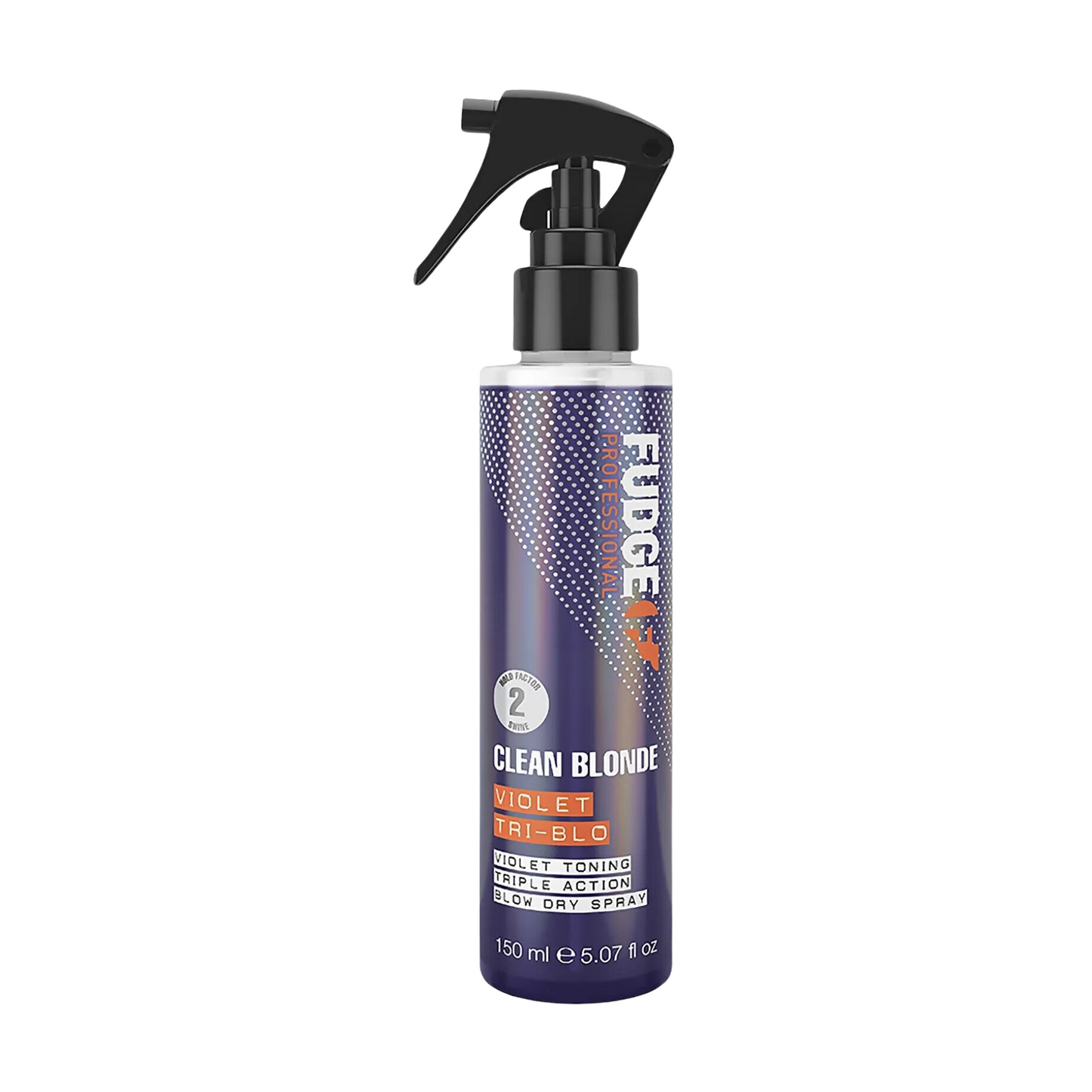 FUDGE VIOLET TRI-BLO HEAT PROTECTING PURPLE TONING BLOW DRY SPRAY