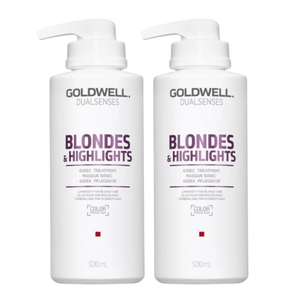 GOLDWELL DUALSENSES BLONDE & HIGHLIGHTS 60 SEC TREATMENT