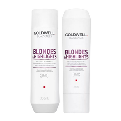 GOLDWELL DUALSENSES BLONDE & HIGHLIGHTS SHAMPOO AND CONDITIONER
