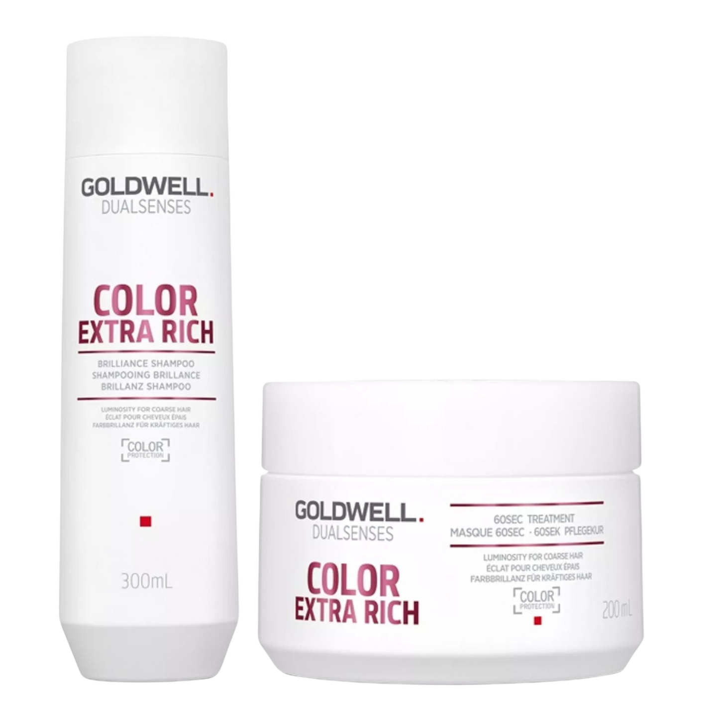 GOLDWELL DUALSENSES COLOR EXTRA RICH SHAMPOO AND TREATMENT