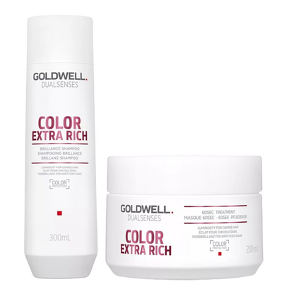 GOLDWELL DUALSENSES COLOR EXTRA RICH SHAMPOO AND TREATMENT