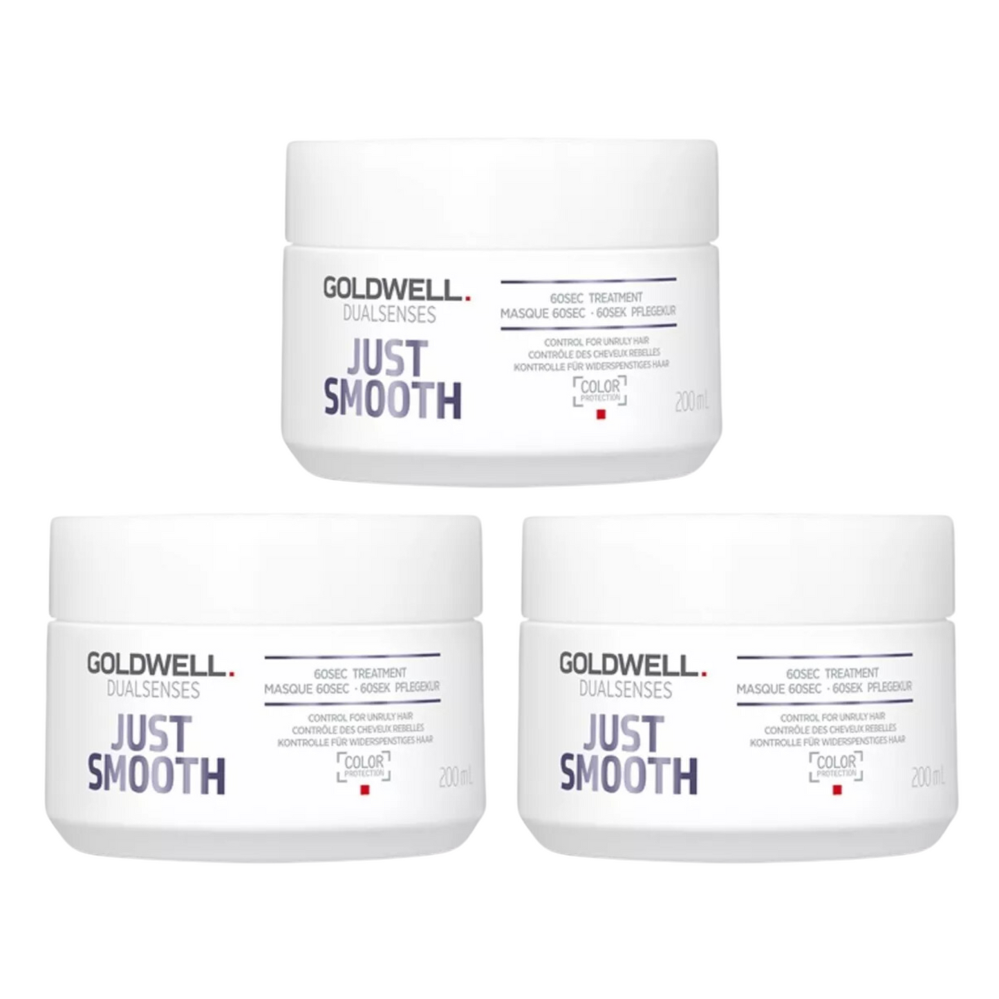 GOLDWELL DUALSENSES JUST SMOOTH 60 SEC TREATMENT