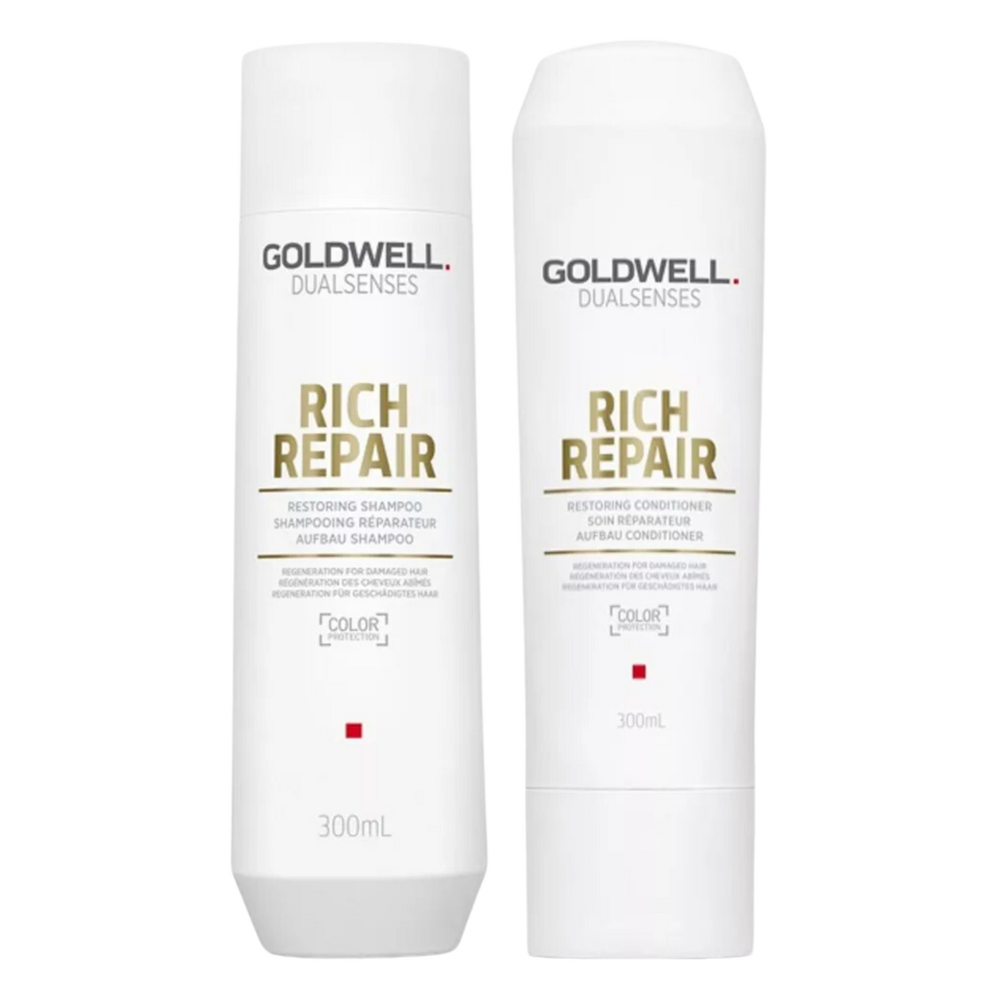 GOLDWELL DUALSENSES RICH REPAIR SHAMPOO AND CONDITIONER