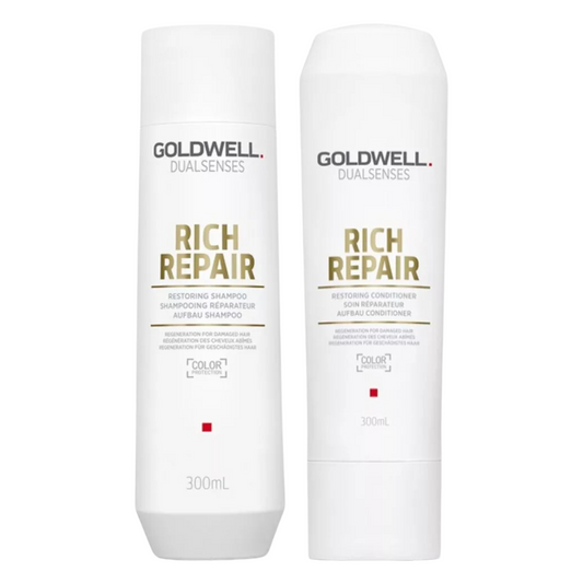 GOLDWELL DUALSENSES RICH REPAIR SHAMPOO AND CONDITIONER