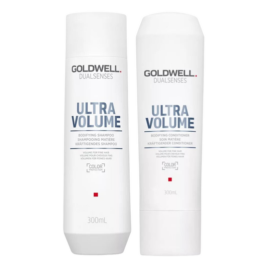 GOLDWELL DUALSENSES ULTRA VOLUME BODIFYING SHAMPOO AND CONDITIONER