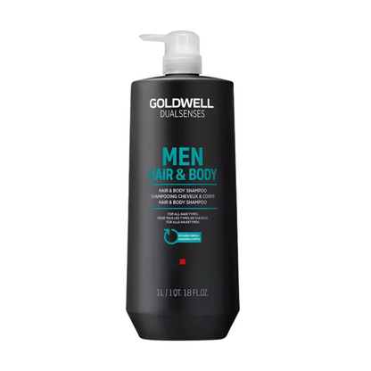 GOLDWELL DUALSENSES MEN HAIR & BODY SHAMPOO