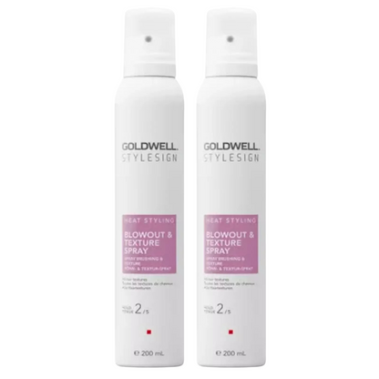 GOLDWELL STYLESIGN HEAT STYLING BLOWOUT AND TEXTURE SPRAY