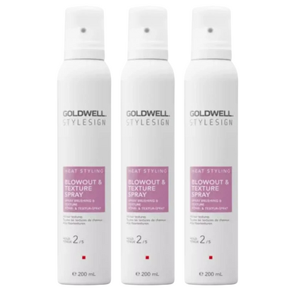 GOLDWELL STYLESIGN HEAT STYLING BLOWOUT AND TEXTURE SPRAY