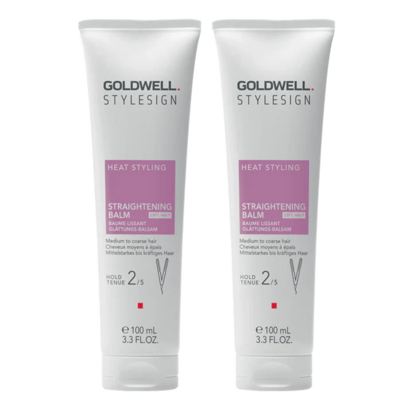 GOLDWELL STYLESIGN HEAT STYLING STRAIGHTENING BALM