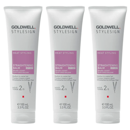 GOLDWELL STYLESIGN HEAT STYLING STRAIGHTENING BALM