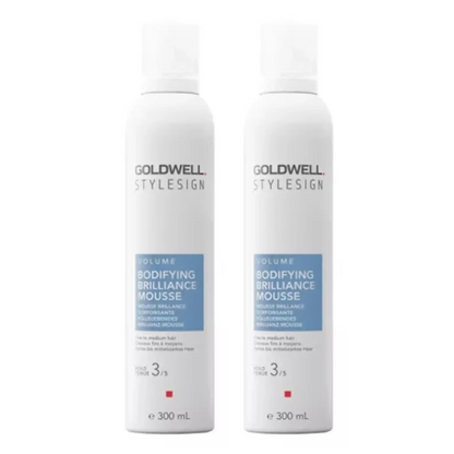 GOLDWELL STYLESIGN VOLUME BODIFYING BRILLIANCE MOUSSE