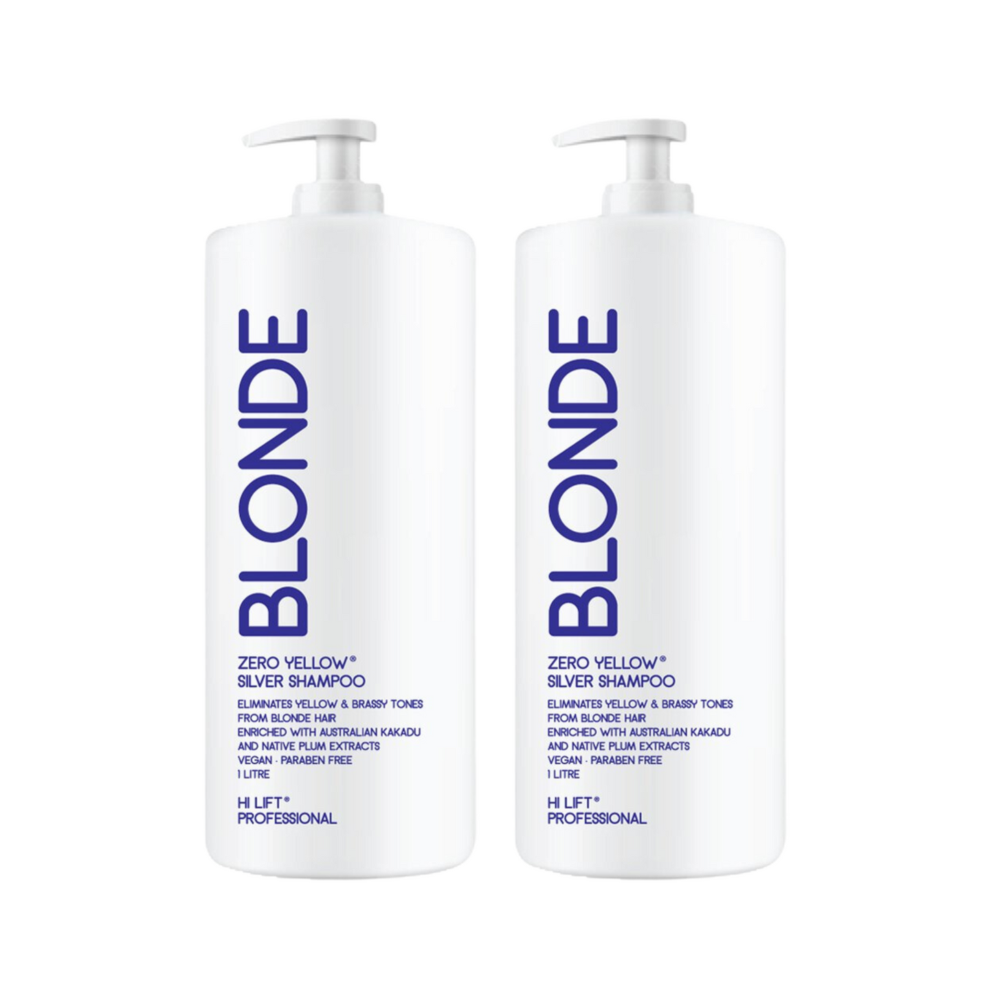 HI LIFT BLONDE ZERO YELLOW SILVER SHAMPOO