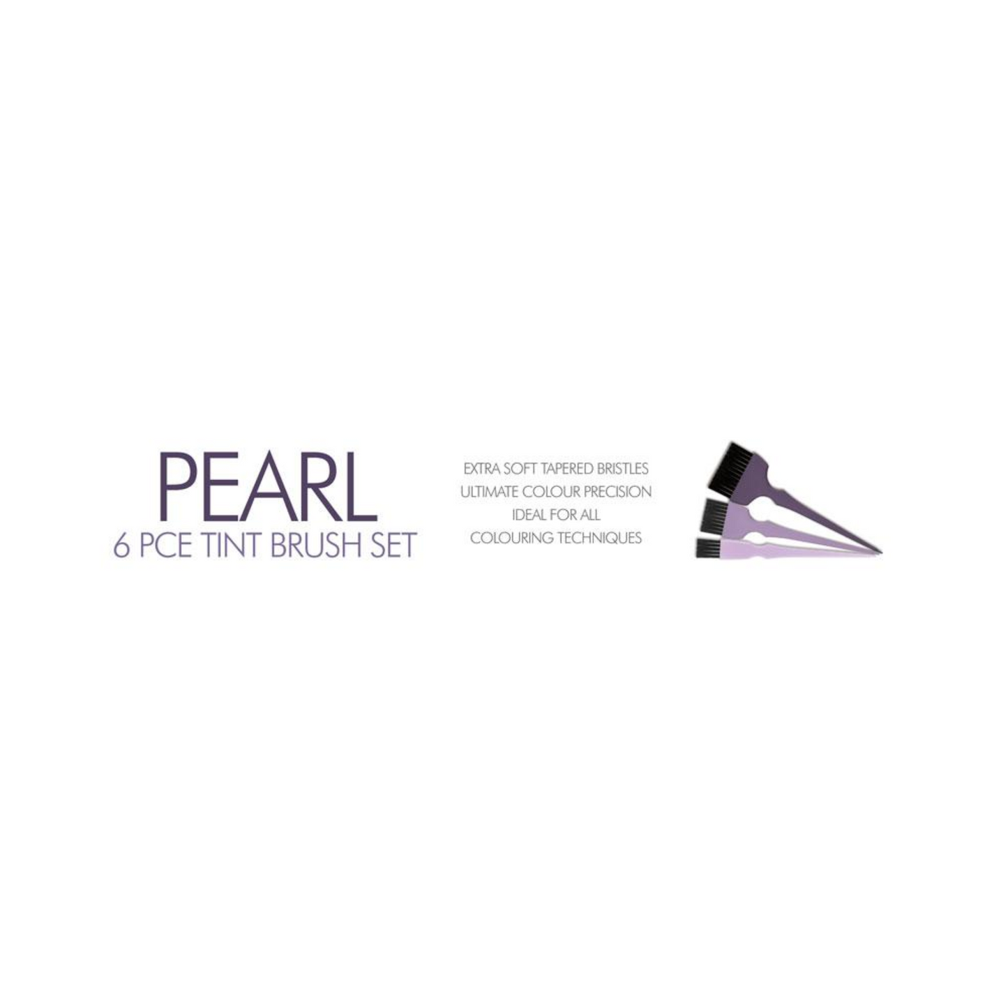 HI LIFT PEARL 6PCE TINT BRUSH SET
