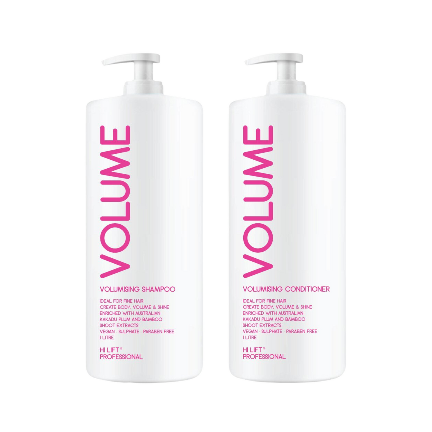 HI LIFT VOLUME SHAMPOO AND CONDITIONER