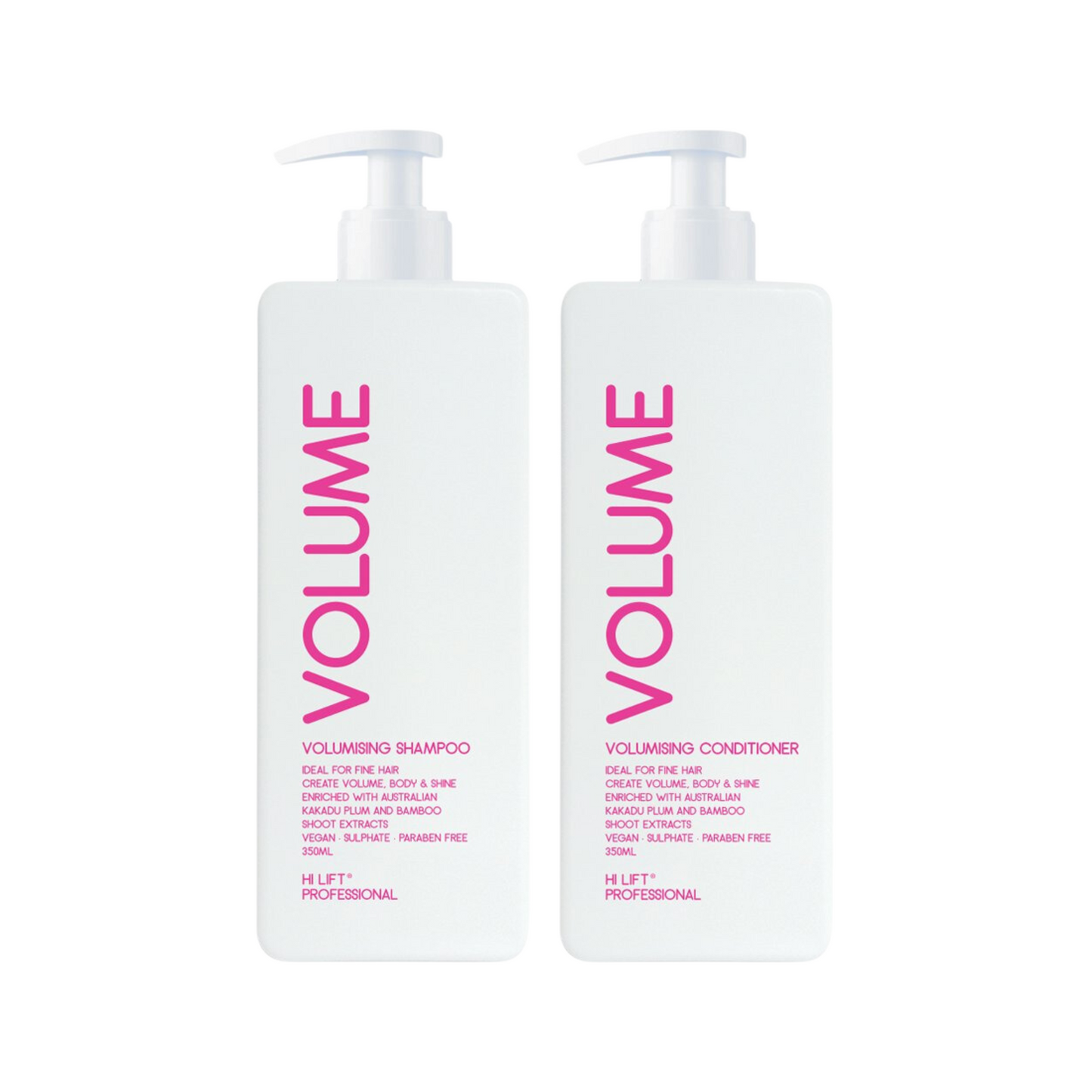 HI LIFT VOLUME SHAMPOO AND CONDITIONER