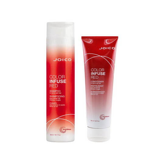 JOICO COLOR INFUSE BALANCE RED SHAMPOO AND CONDITIONER