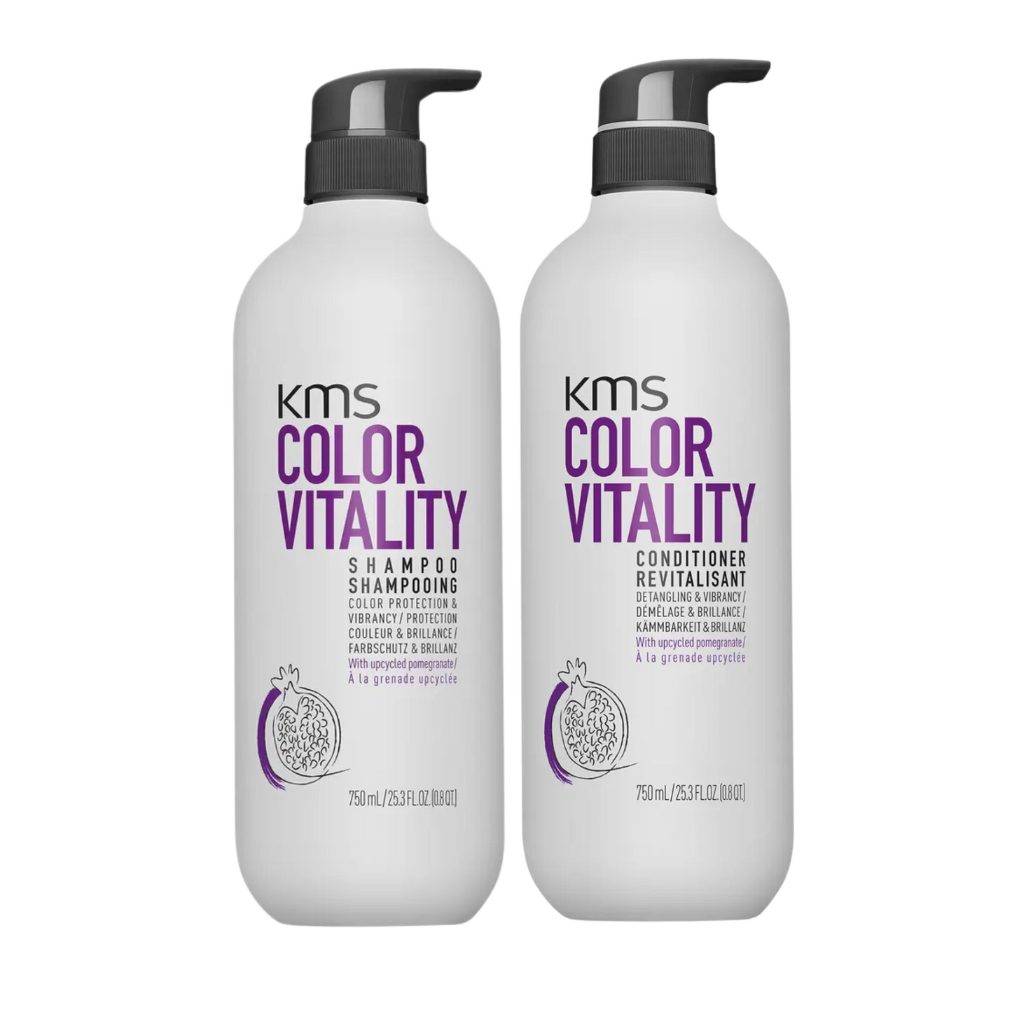 KMS COLOR VITALITY SHAMPOO AND CONDITIONER