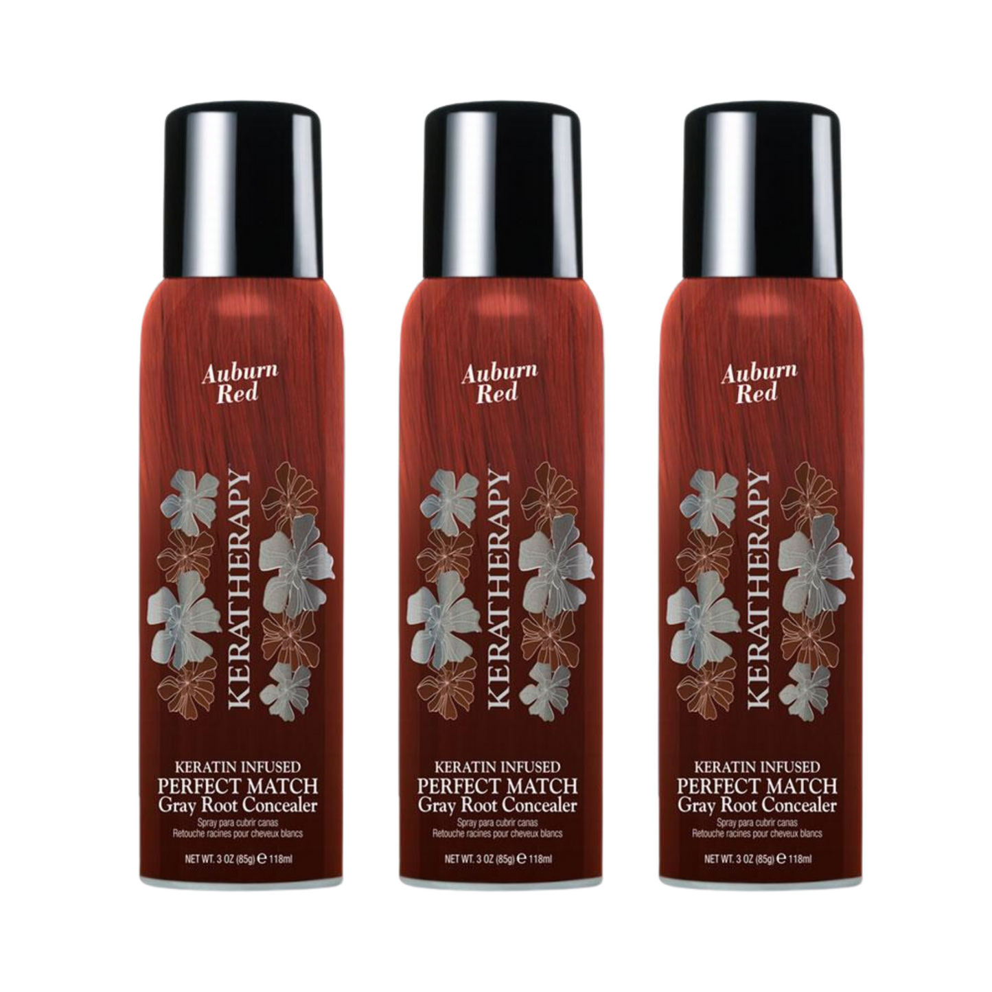 KERATHERAPY GRAY ROOT CONCEALER 118ML