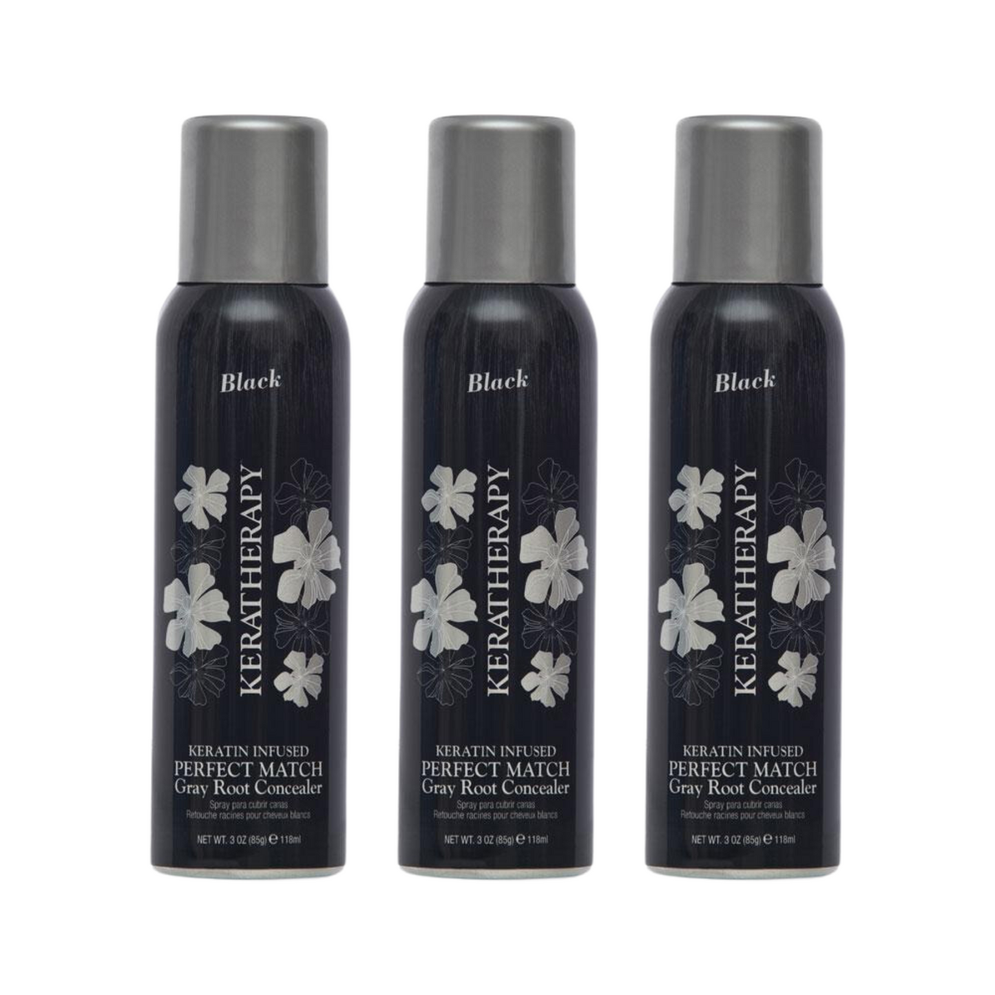 KERATHERAPY GRAY ROOT CONCEALER 118ML