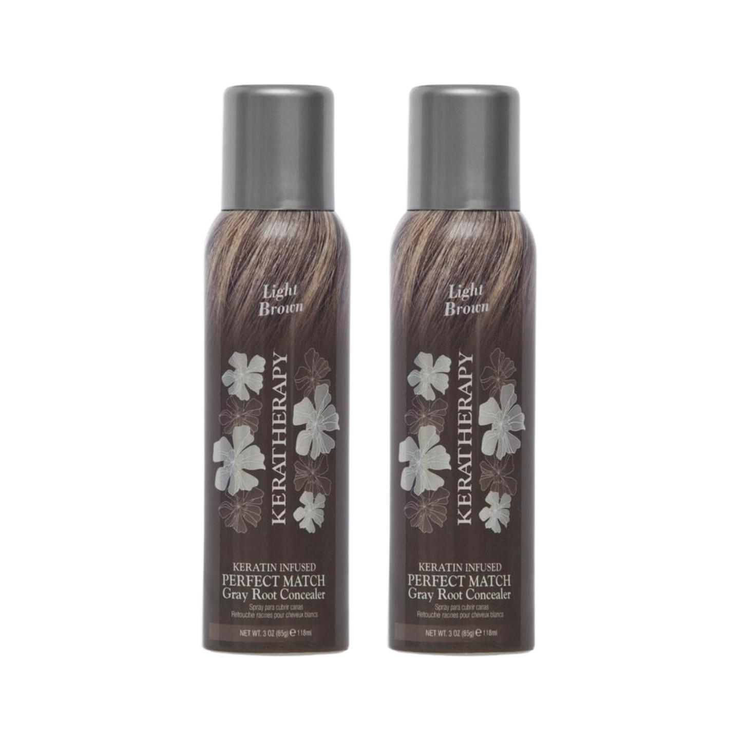 KERATHERAPY GRAY ROOT CONCEALER 118ML