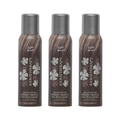 KERATHERAPY GRAY ROOT CONCEALER 118ML