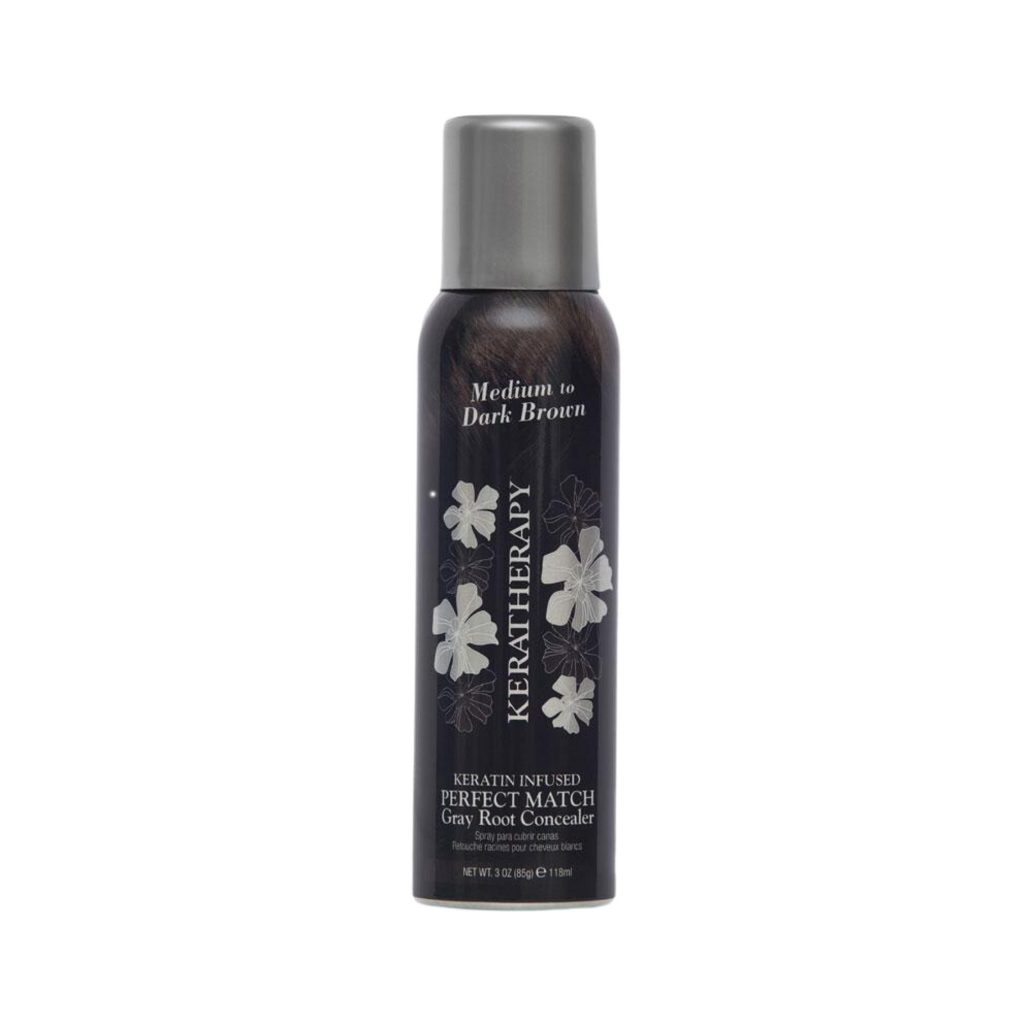 KERATHERAPY GRAY ROOT CONCEALER 118ML