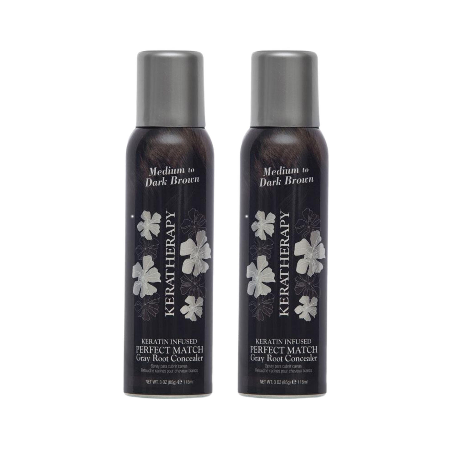 KERATHERAPY GRAY ROOT CONCEALER 118ML