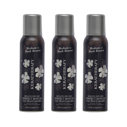 KERATHERAPY GRAY ROOT CONCEALER 118ML
