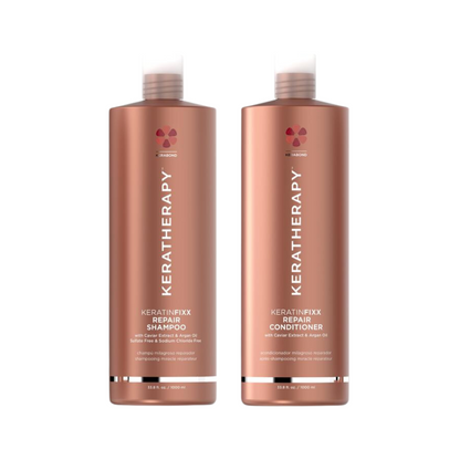 KERATHERAPY KERATIN FIX REPAIR SHAMPOO AND CONDITIONER