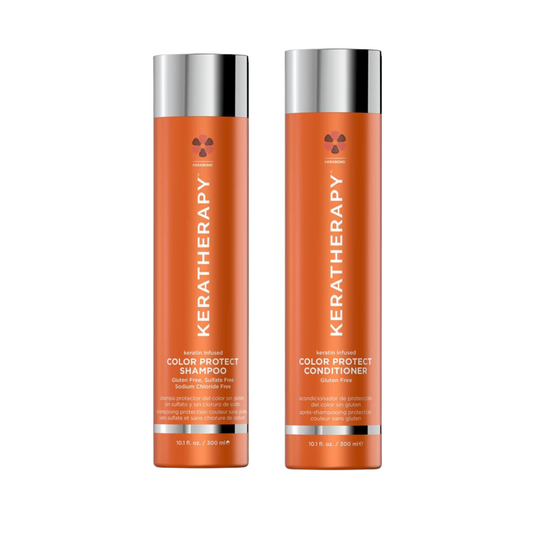 KERATHERAPY KERATIN INFUSED COLOUR PROTECT SHAMPOO AND CONDITIONER
