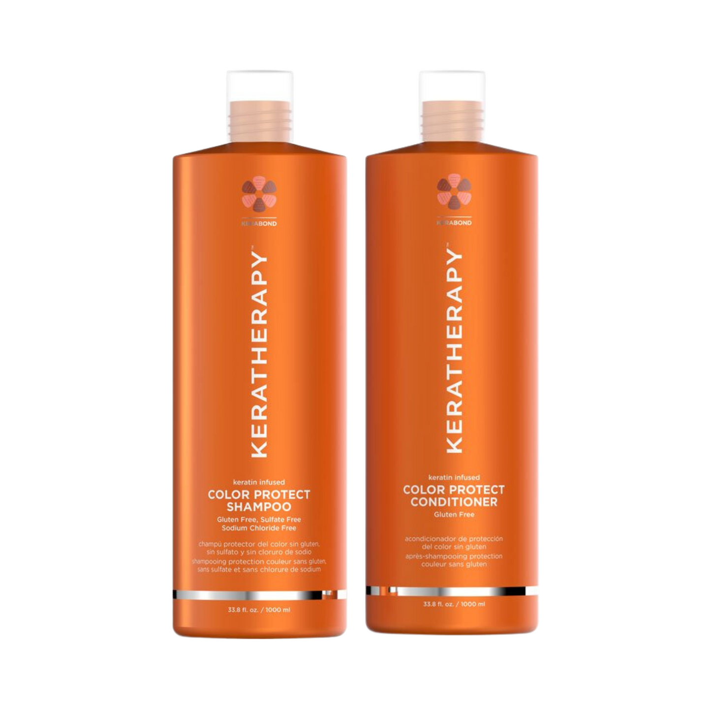 KERATHERAPY KERATIN INFUSED COLOUR PROTECT SHAMPOO AND CONDITIONER