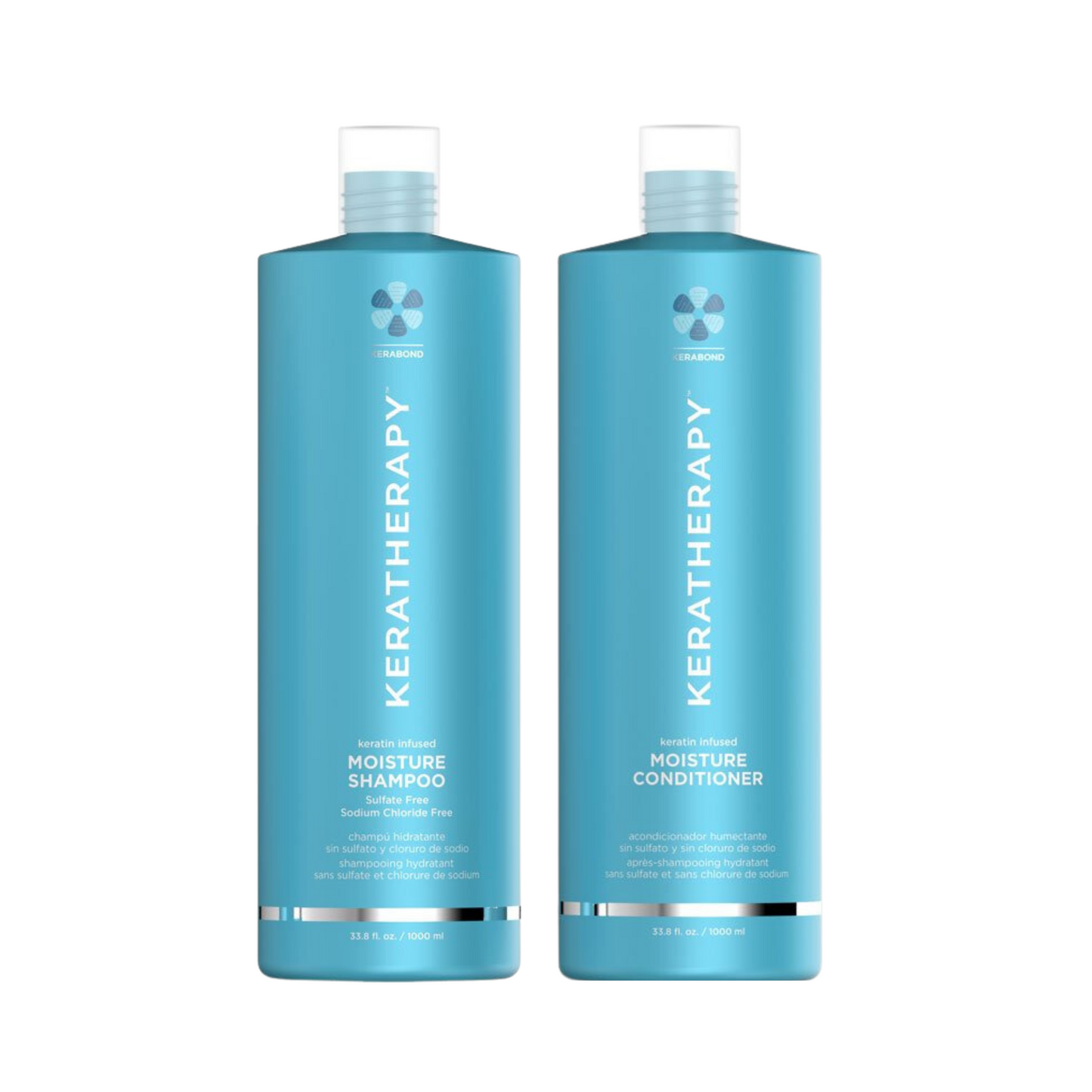KERATHERAPY KERATIN INFUSED MOISTURE SHAMPOO AND CONDITIONER